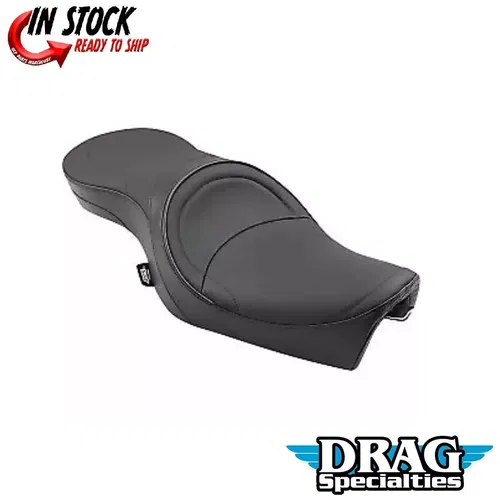 Drag Specialties Low-Profile Touring Seat Mild Stitched for Sportster 04-20 XL