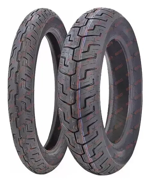 Dunlop D401 130/90B16 Front Rear Motorcycle Tires 130 90 16 Tire Set Harley