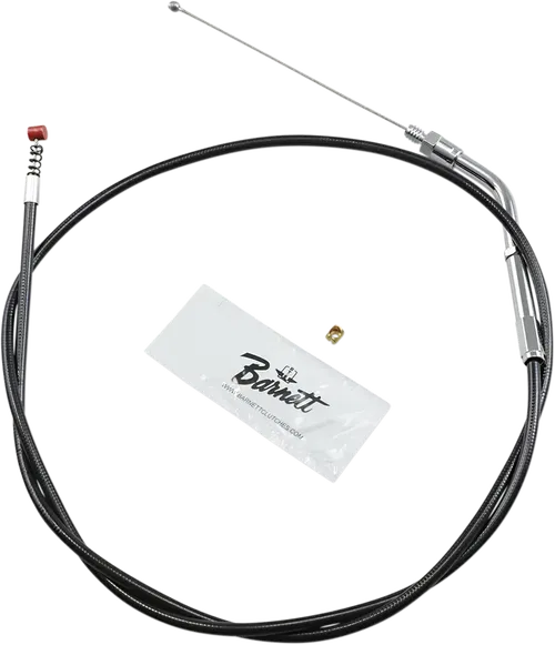 BARNETT Black Vinyl Idle Cable - Fits +6" 101-30-40005-06