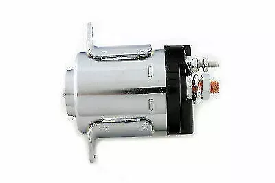 Accel Chrome 5-Speed Starter Solenoid for Harley Davidson by V-Twin
