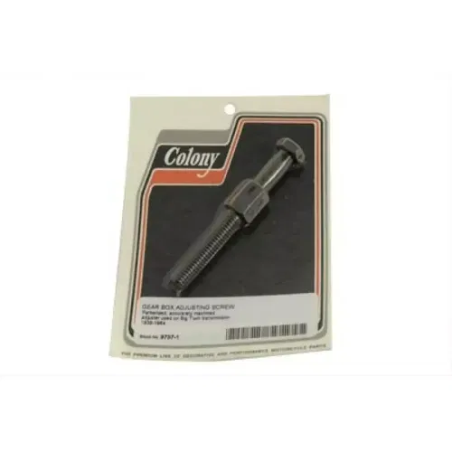 V-Twin Transmission Case Adjuster Screw Parkerized 9737-1