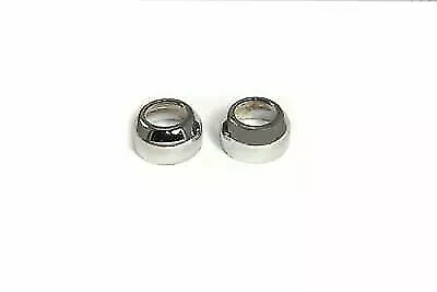 V-Twin 41mm Fork Boot Cover Chrome for Harley Davidson