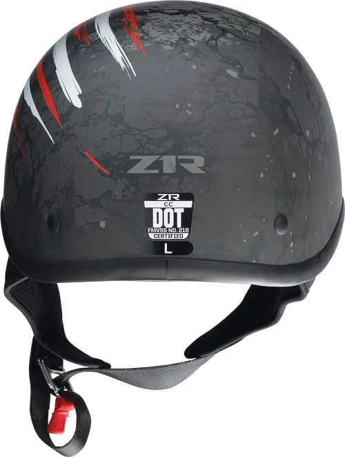 Z1R Fits CC Beanie Helmet - Justice - Black/Red/White/Blue - Large 0103-1406