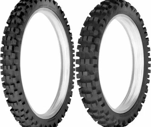 New Dunlop 80/100-21 & 110/90-18 D952 Off-Road MX Intermediate Terrain Tire Set