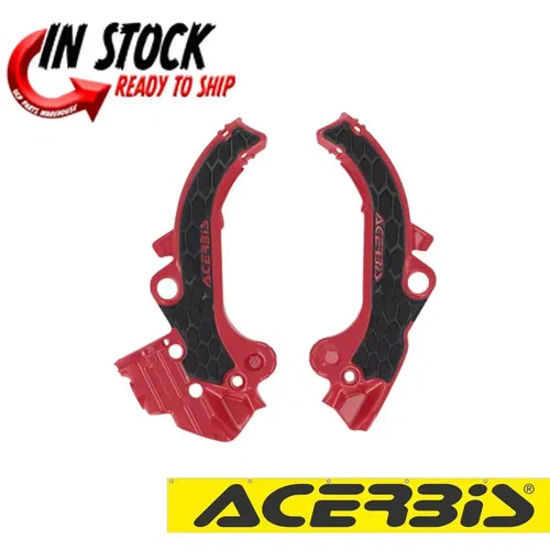 ACERBIS X-GRIP FRAME GUARDS RED GAS GAS MC 650  2985891018