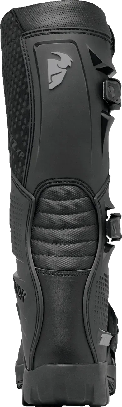 THOR Blitz Fits XR Trail Boots - Black/Gray - Size 8 3410-3128