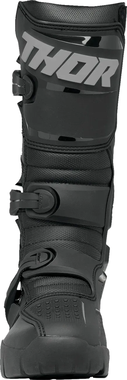 THOR Blitz Fits XR Trail Boots - Black/Gray - Size 8 3410-3128