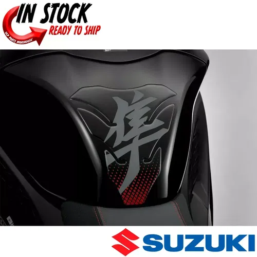 SUZUKI TANK PAD PROTECTOR RED 2022-25 HAYABUSA GENUINE OEM NEW 99180-10L00-RED