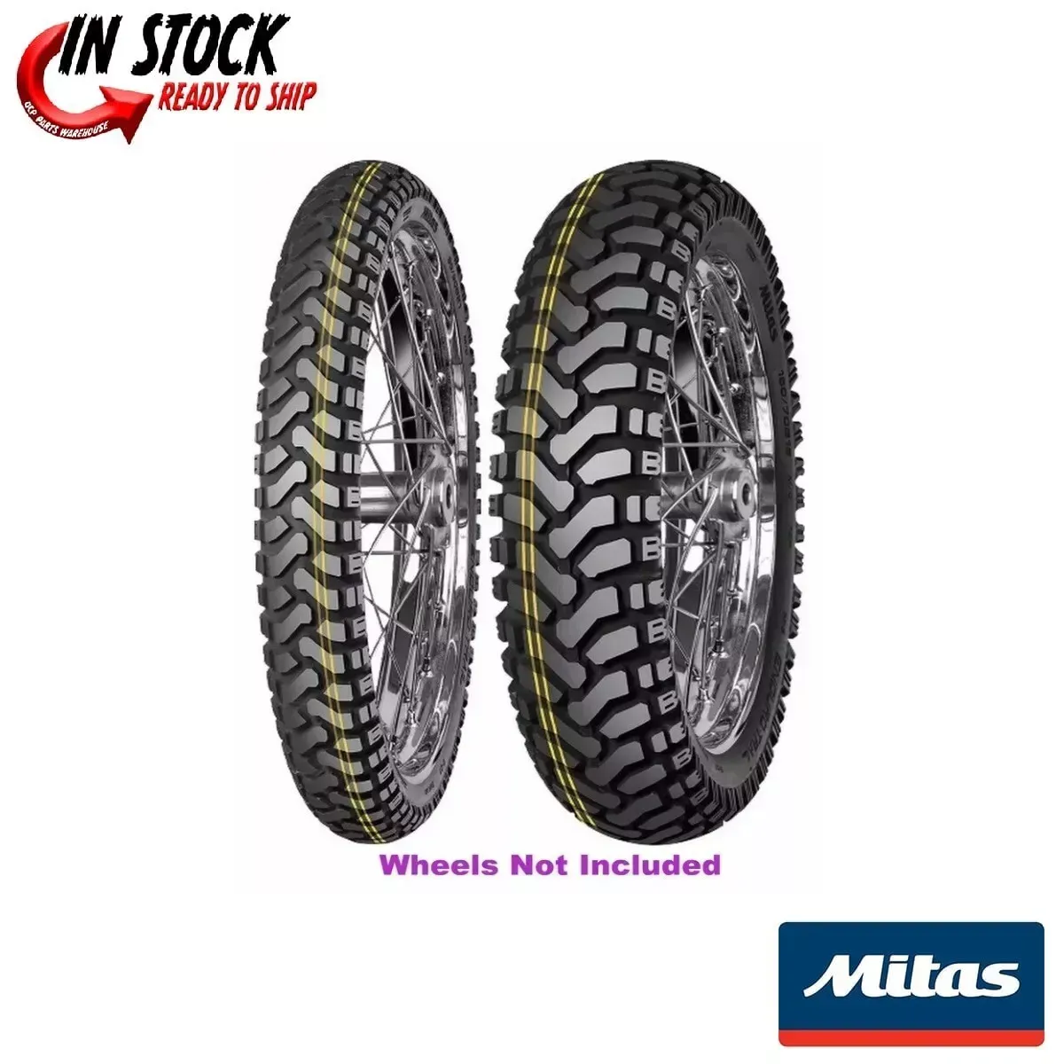 New Mitas ENDURO TRAIL (E-07) Dakar 90/90B21 & 150/70B18