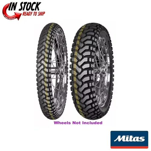 New Mitas ENDURO TRAIL (E-07) Dakar 90/90B21 & 150/70B18 Adventure Tire Set