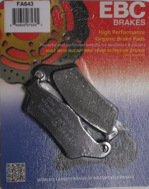 EBC Organic Brake Pads FA643