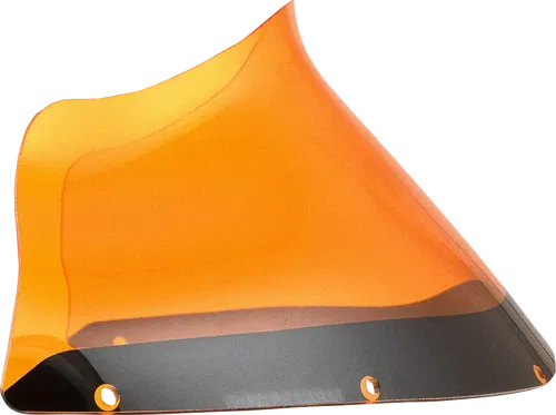 KLOCK WERKS Kolor Flare* Windshield - 9" - Orange - Fits FXRP KWW-02-0612