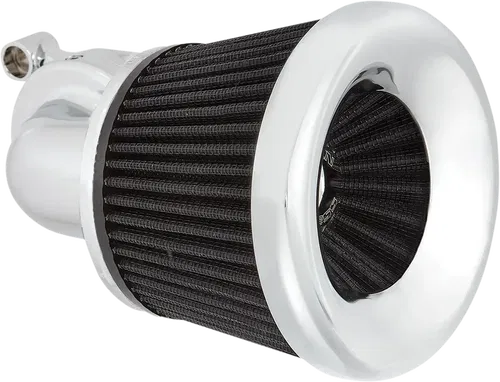 ARLEN NESS Fits Velocity 90? Air Cleaner Kit - Chrome 600-029