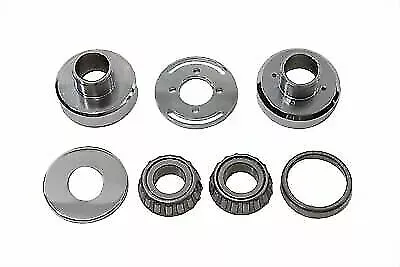 Fork Neck Cup Kit with Stops for Harley Davidson by V-Twin
