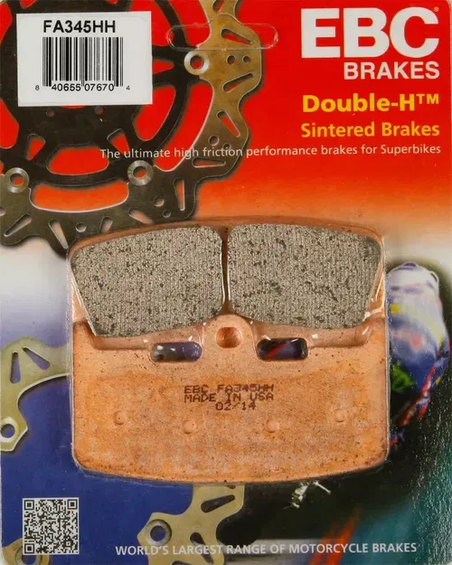 EBC Double-H Sintered Brake Pads FA345HH