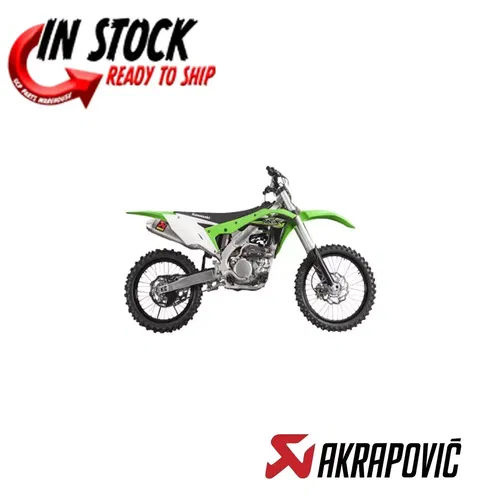 AKRAPOVIC RACING LINE EXHAUST SYSTEM TITANIUM 2021-2024 KX250 / 2017-2020 KX250F