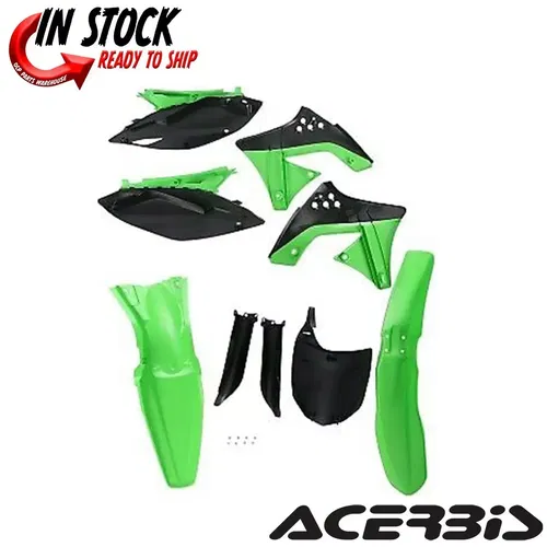 Acerbis Full Plastic Kit Original 10/11 Kawasaki KX250F 2009-2012 2198050145
