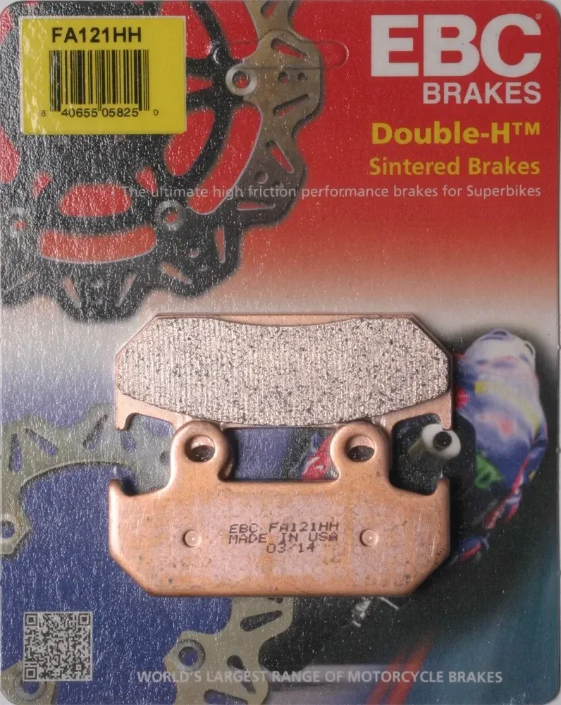 EBC Double-H Sintered Brake Pads FA121HH