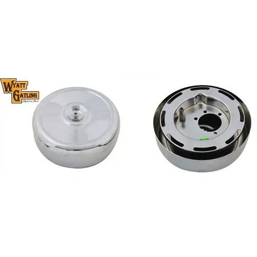 V-Twin Air Cleaner Assembly Chrome 8" Evolution Style 34-0946