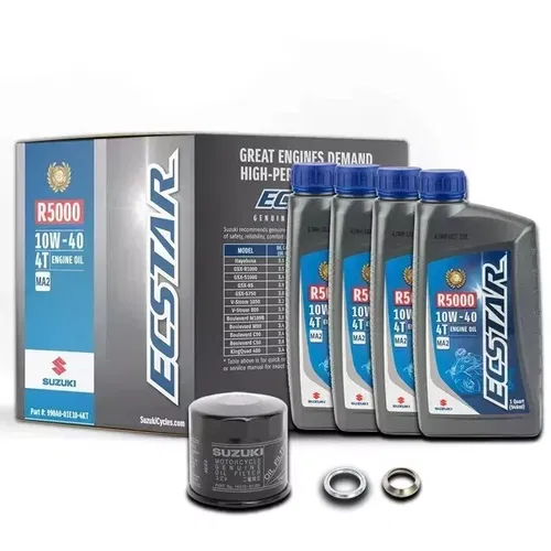 Suzuki R5000 ECSTAR Mineral Oil Change Kit 4 Quart 990A0-01E10-4KT