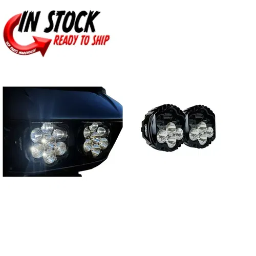 CUSTOM DYNAMICS SHARK DEMON 2 PERFORMANCE HEADLIGHT KIT HARLEY ROAD GLIDE