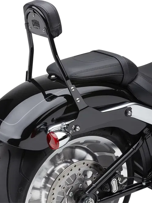 COBRA Backrest Kit - 14" - Black - Softail 602-2007B