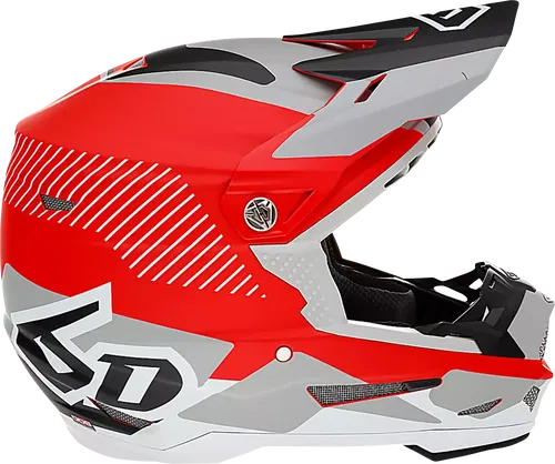 6D HELMETS ATR-2 Fusion Helmet MOTOCROSS Large Red