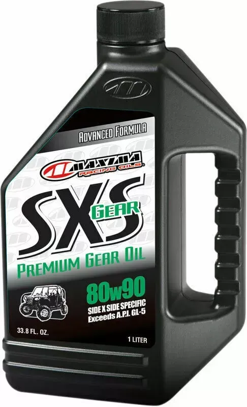Maxima Racing Oil SXS UTV Gear Oil | 80W-90 | 1 Liter | 40-43901