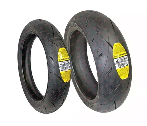 Dunlop Roadsport 2 120/70ZR17 180/55ZR17 Front Rear Set Motorcycle Tires II