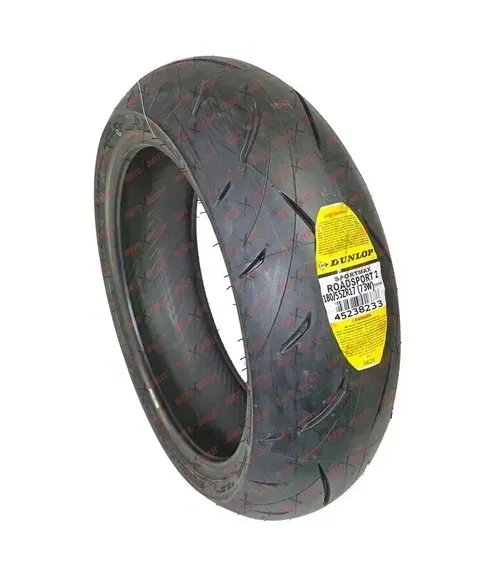 Dunlop Roadsport 2 120/70ZR17 180/55ZR17 Front Rear Set Motorcycle Tires II