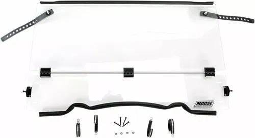 NEW MOOSE RACING 2317-0303 Full Folding Windshield fits Polaris	Ranger