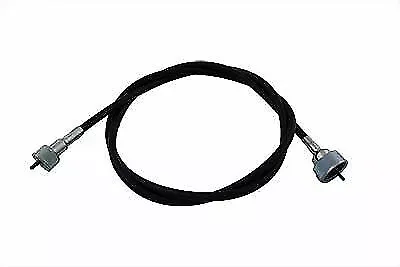 50" Black Speedometer Cable for Harley Davidson by V-Twin