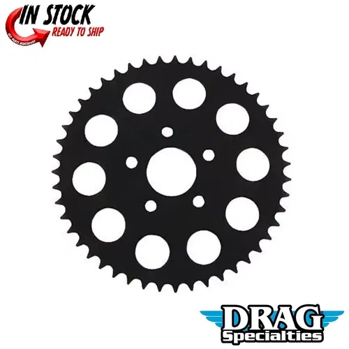 Drag Specialties 1210-1834 Black 49-Tooth Rear Wheel Sprocket