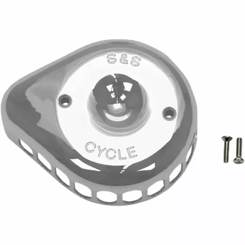 S&S 1014-0272 Cycle Mini Tear Drop Stealth Air Cleaner Cover Harley Model Chrome
