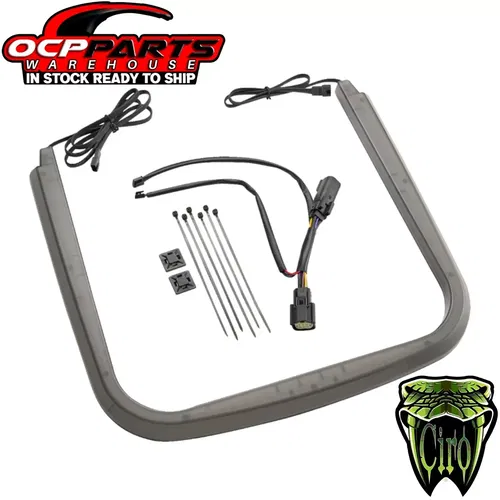 NEW! Ciro Tailo™ Tour-Pak Light Smoke Taillight 2014 & Up Harley Davidson Models