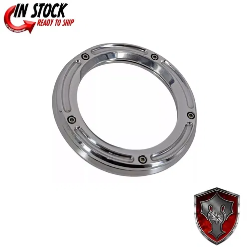 TRASK PERFORMANCE Assault Derby Cover - Chrome 1107-0684