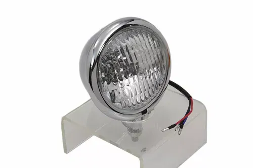 Chrome 4-1/2  Spotlamp Assembly for Harley Davidson by V-Twin
