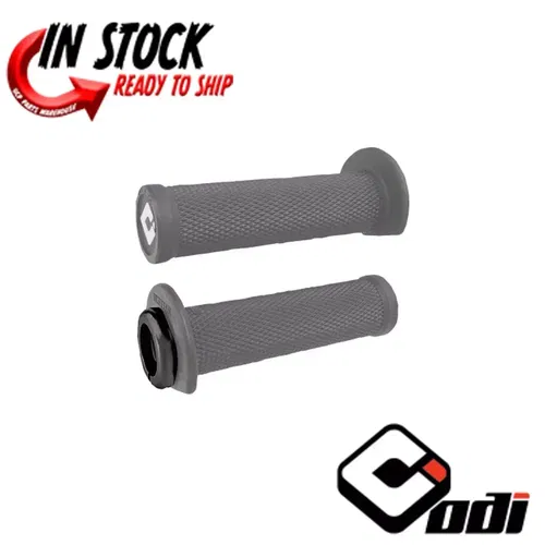 ODI ATV WATERCRAFT LOCK ON GRIPS RUFIAN 2.1 FITS 7/8" HANDLEBAR GREY/BLACK