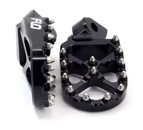 Flo Motorsports Pro Series Foot Peg Black FPEG-801BLK