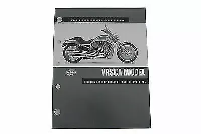 Factory Spare Parts Book for 2002 VRSC for Harley Davidson by V-Twin