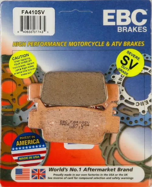 EBC SV Series Severe Duty Brake Pads FA410SV