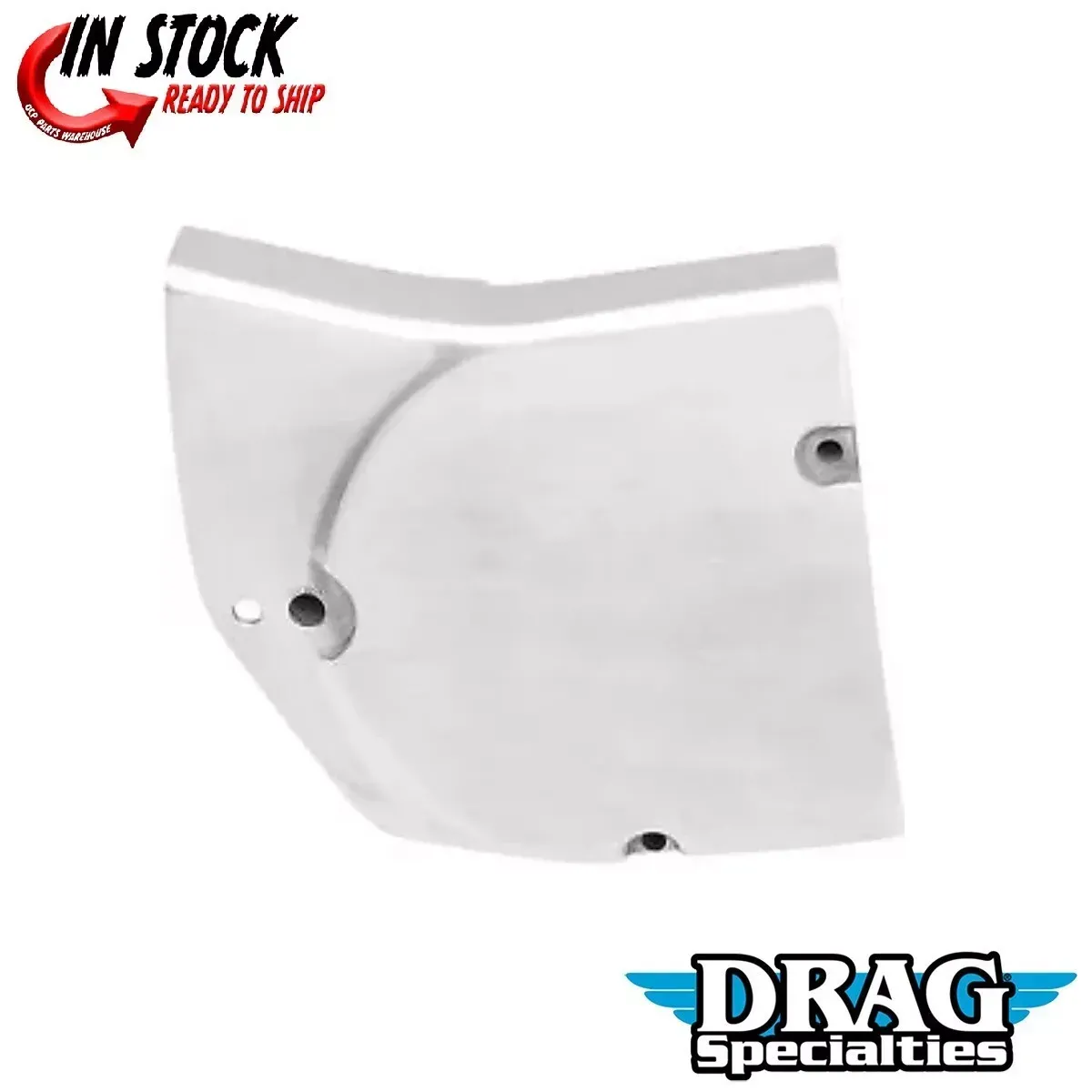 Drag Specialties 1107-0278 Polished Sprocket Cover for 04-22 Sportster