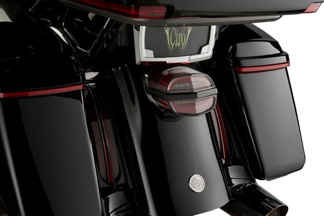 CIRO TailLight - Smoke Lens - Without License Plate Fits Light 40903