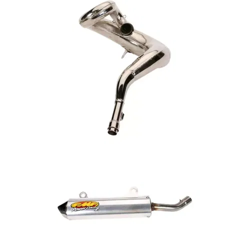 FMF GNARLY PIPE W/ POWERCORE 2 MUFFLER SILENCER HONDA 1991-2001 CR500R
