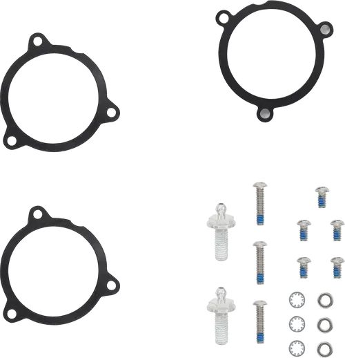COBRA Fits Air Cleaner Kit - Chrome 606-0104-04-SB