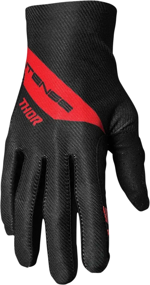 THOR Intense Assist Fits Dart Gloves - Black/Red - Medium 3360-0052