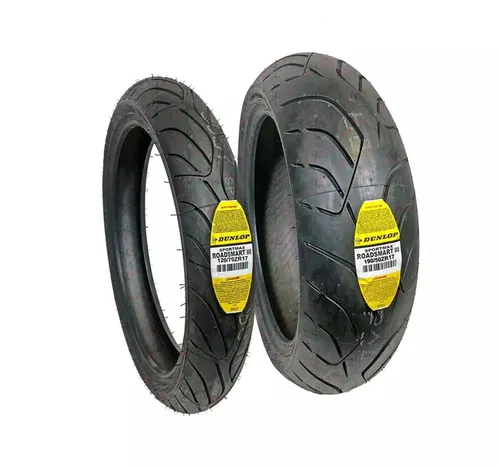 Dunlop Roadsmart III 120/70ZR17 190/50ZR17 Tire sFront Rear Motorcycle Tire 3