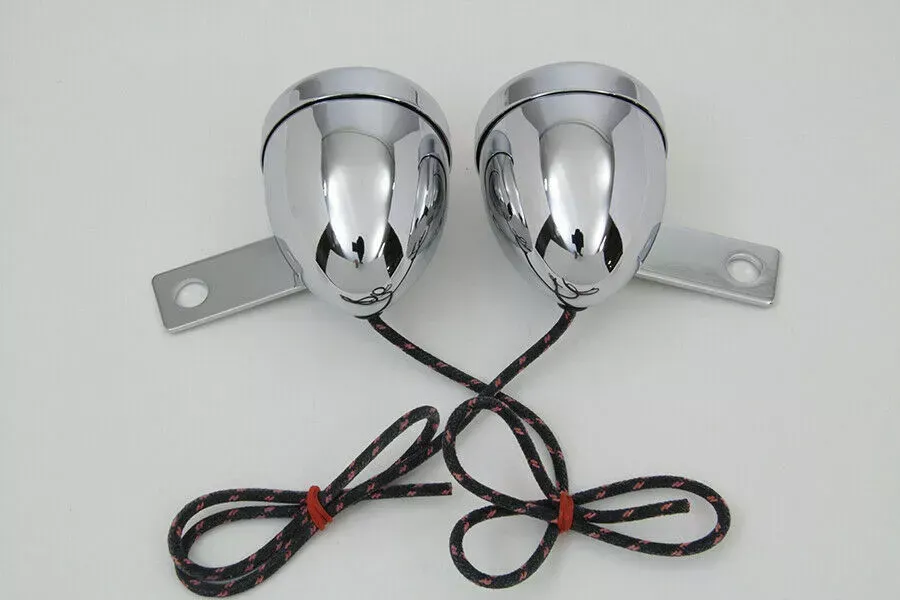 Replica Guide Signal Lamp Set Rear for Harley Davidson by V-Twin