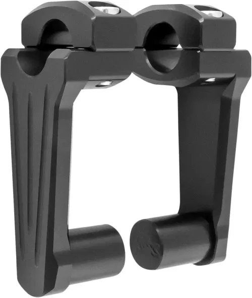 Rox Speed FX - 4" Pivoting Bar Risers for 1" Handlebar (Black) 4R-P4RX01