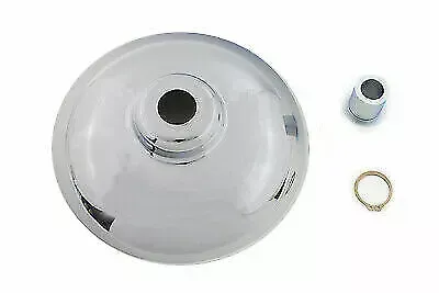 Chrome Hub Cap Kit for Harley Davidson by V-Twin